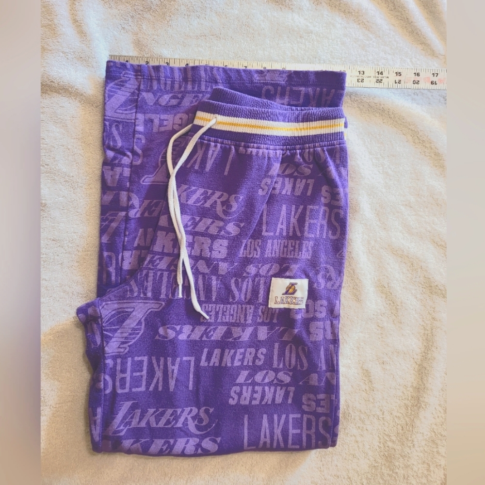 NBA Women's LA Lakers Sleep Pants Lg